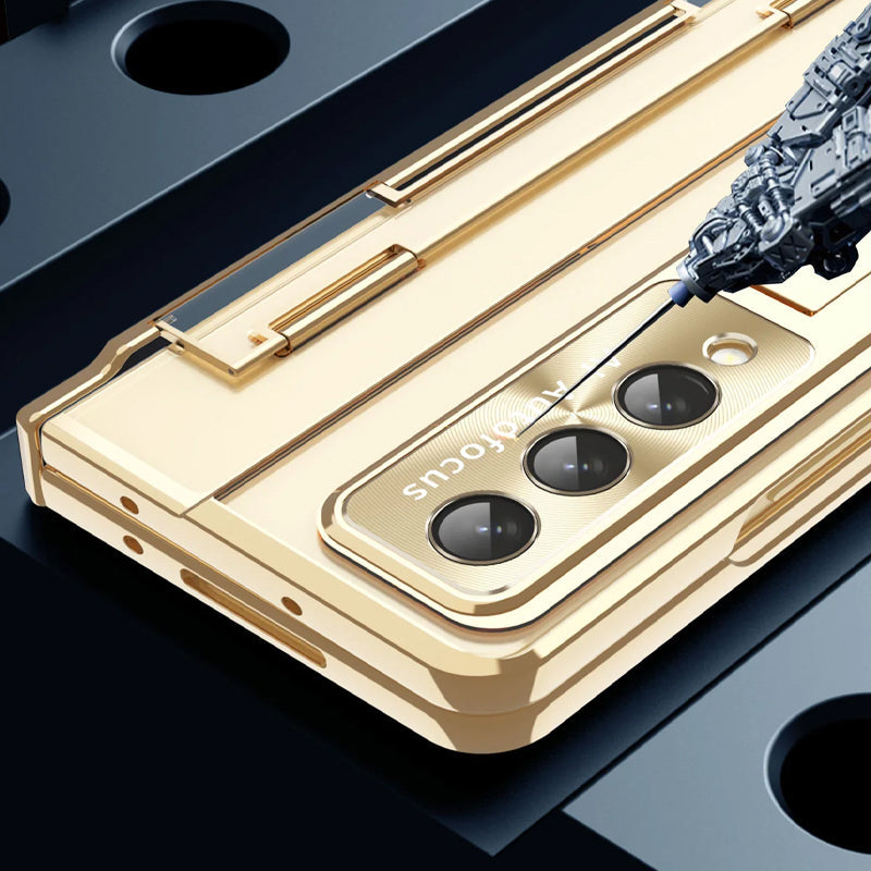 Enhanced Version of Hinge Folding Shell Case For Samsung