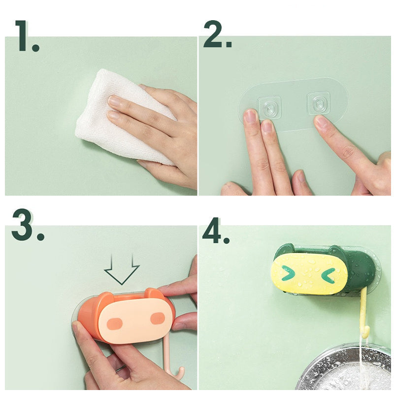 Cute Cat Mop Hook