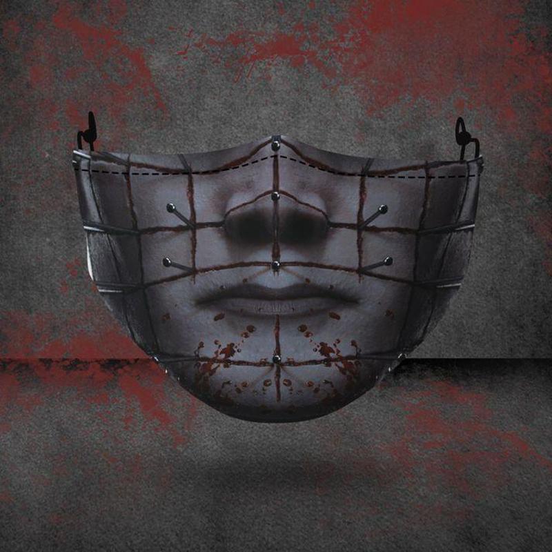Halloween 3D Print Party Mask，BUY 5 FREE SHIPPING