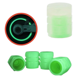 Universal Fluorescent Tire Valve Caps (4 PCS/Set)