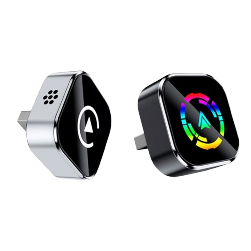 2-in-1 Adapter: Wireless CarPlay & Android Auto