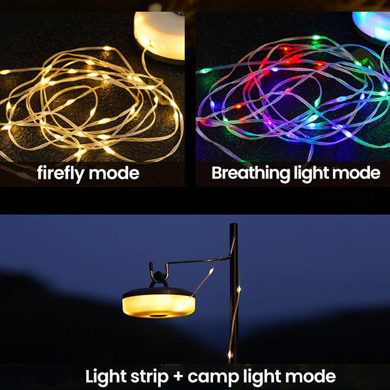 New Waterproof Portable Stowable String Light