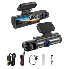 Load image into Gallery viewer, Front &amp; Rear Dashcam