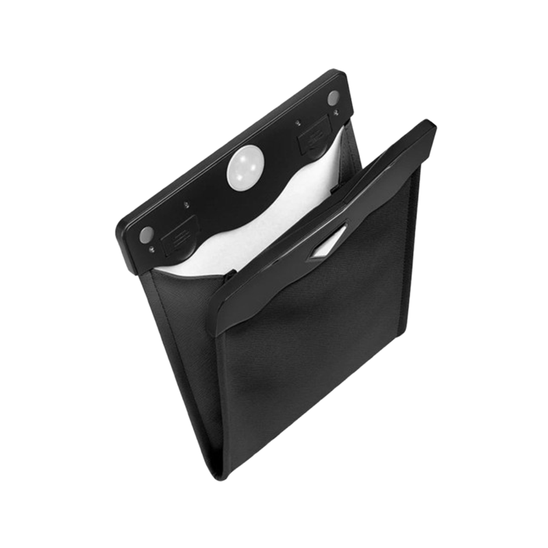 LED Car Leather Trash Can