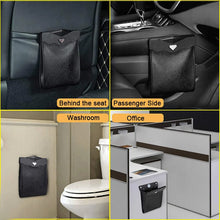 Load image into Gallery viewer, LED Car Leather Trash Can