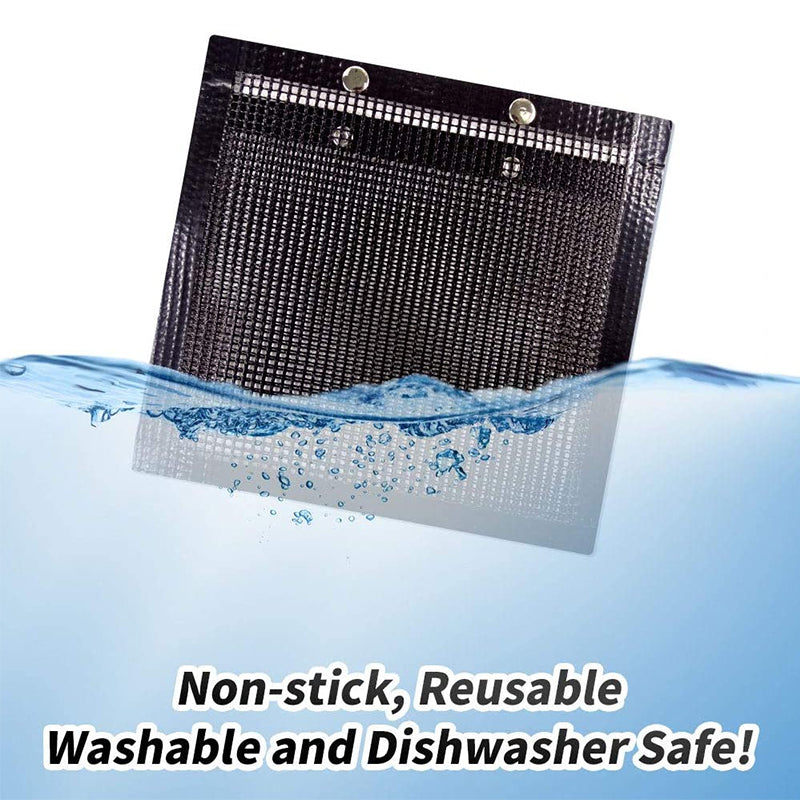 Reusable Non-Stick BBQ Mesh Grill Bags