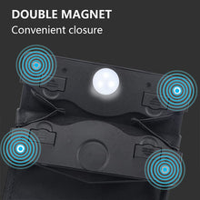 Load image into Gallery viewer, LED Car Leather Trash Can