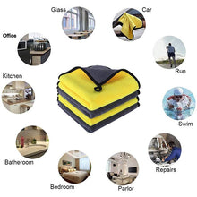 Load image into Gallery viewer, Double-sided Microfiber Absorbent Towel