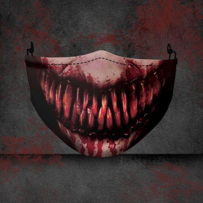 Halloween 3D Print Party Mask，BUY 5 FREE SHIPPING