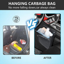 Load image into Gallery viewer, LED Car Leather Trash Can