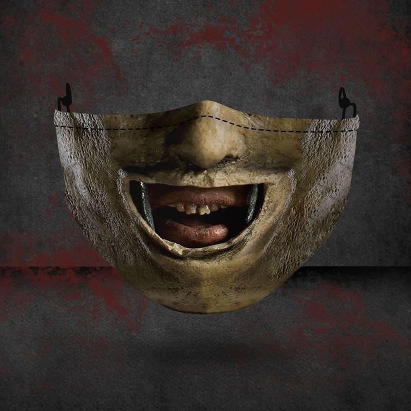 Halloween 3D Print Party Mask，BUY 5 FREE SHIPPING