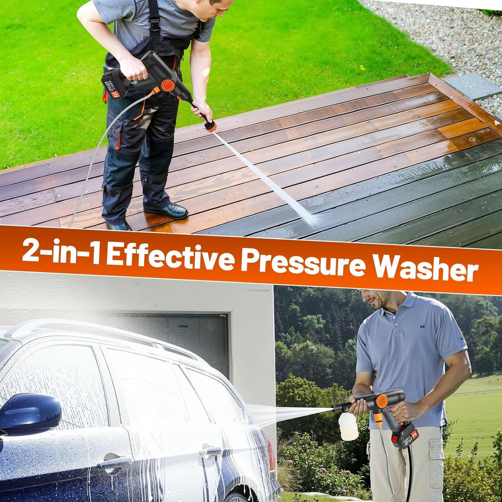 Portable Cordless Pressure Washer