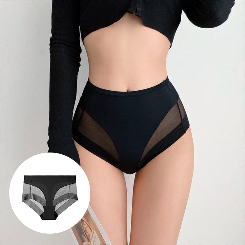 High Waist Ice Silk Shaping Briefs