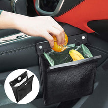 Load image into Gallery viewer, LED Car Leather Trash Can