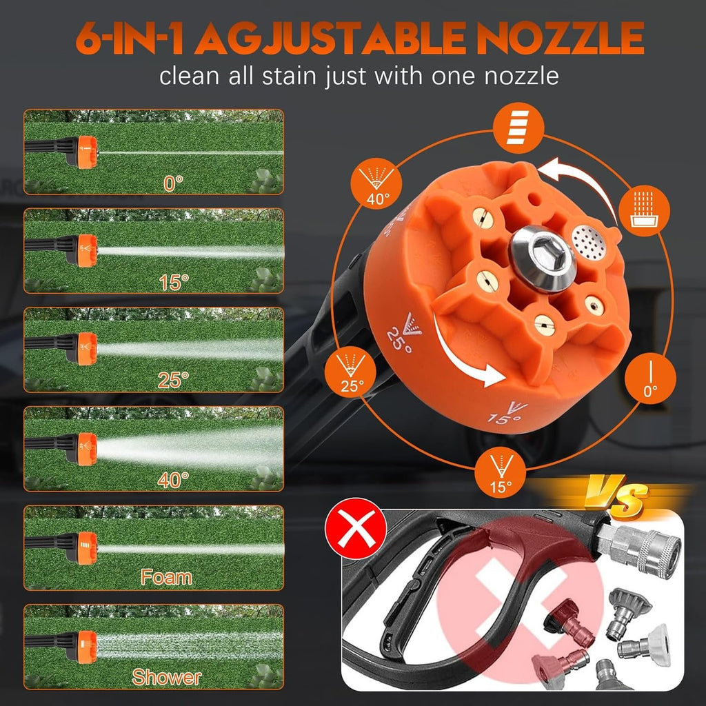 Portable Cordless Pressure Washer