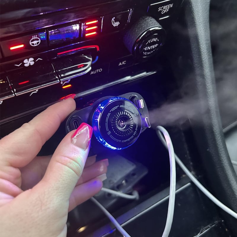 5 in 1 Retractable Car Charger