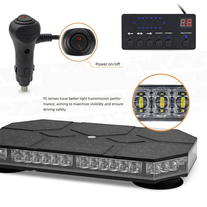 LED Flashing Strobe Light Bar
